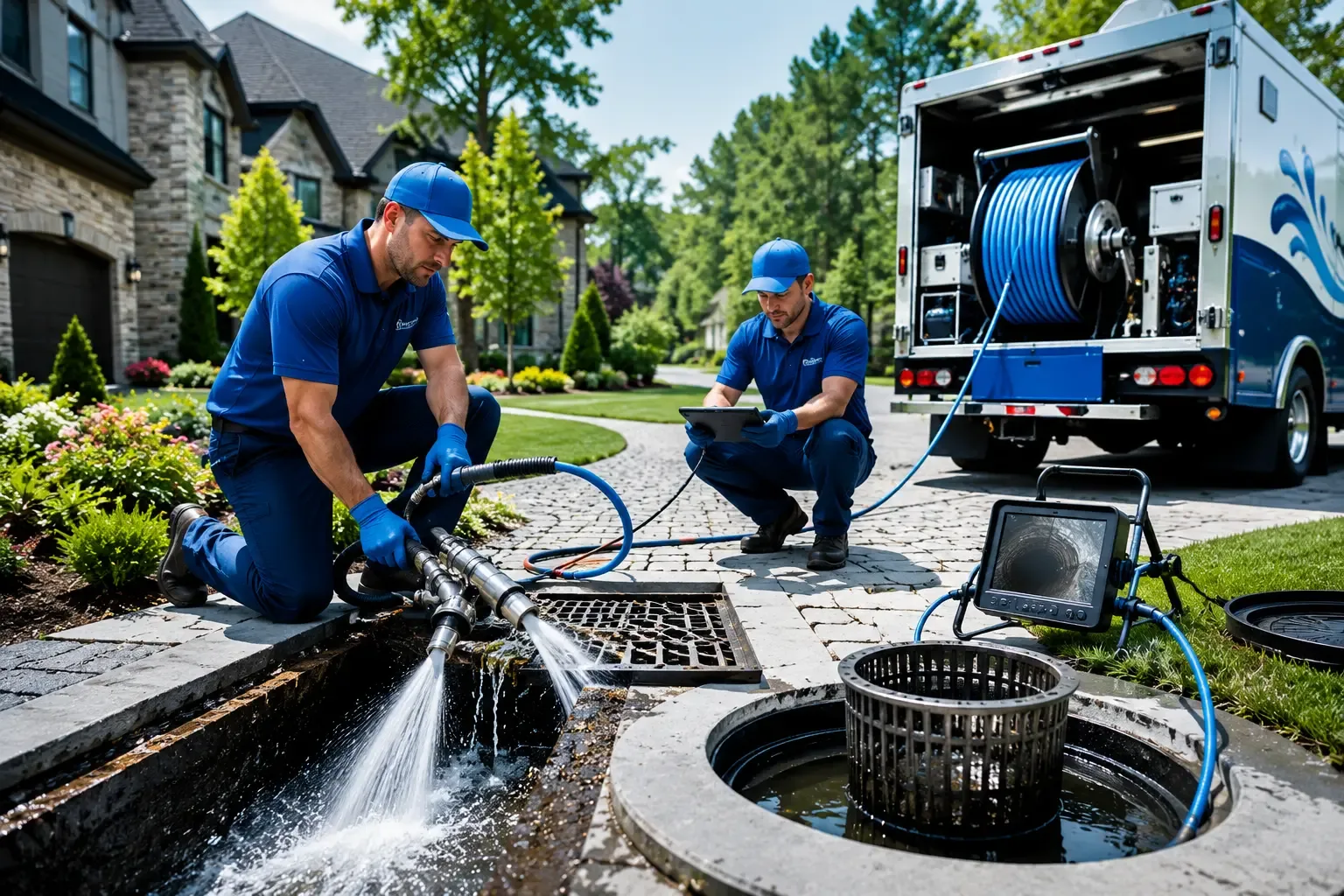 Local outdoor drain cleaning professionals in Keisterville, PA